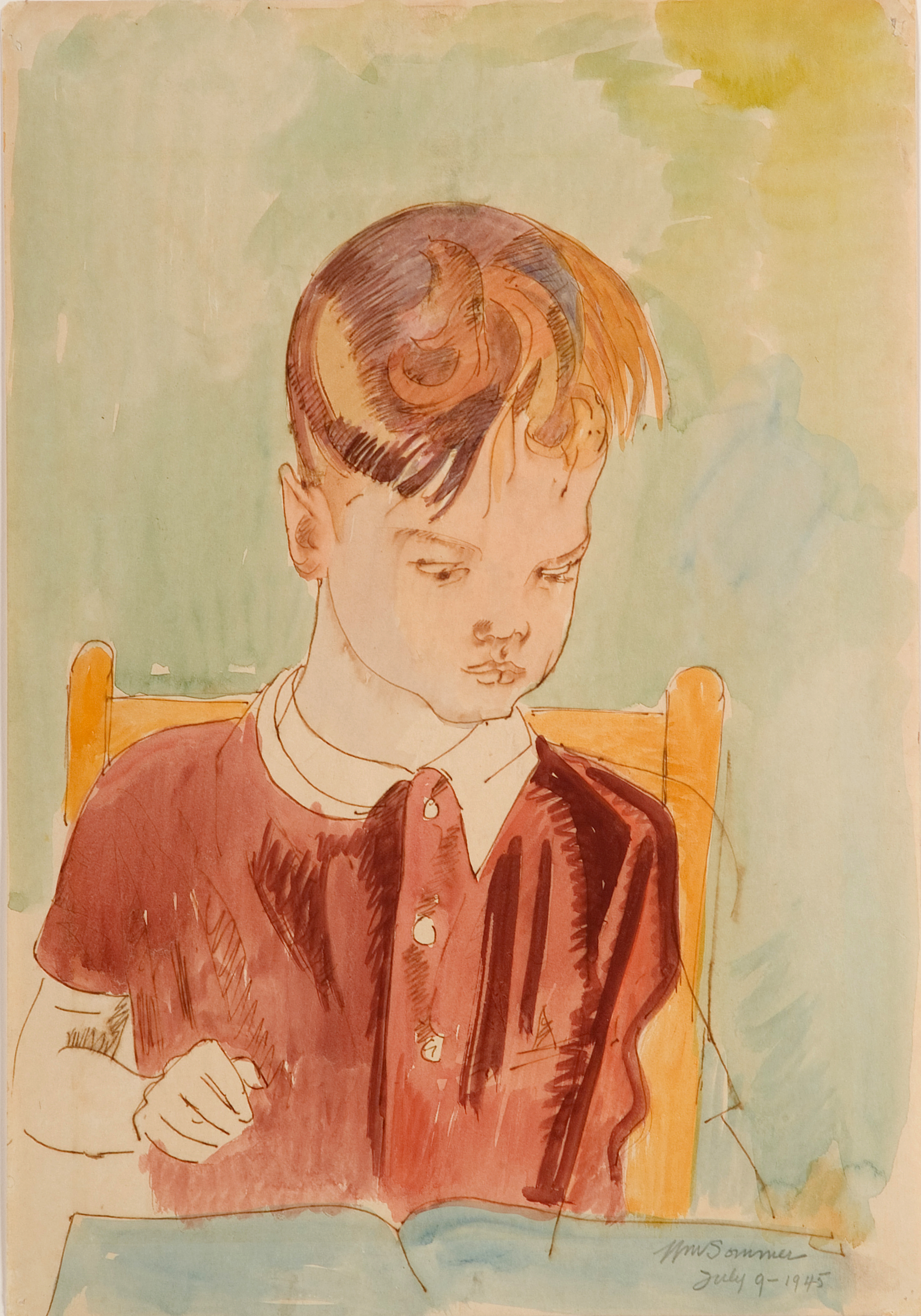 Boy With Book