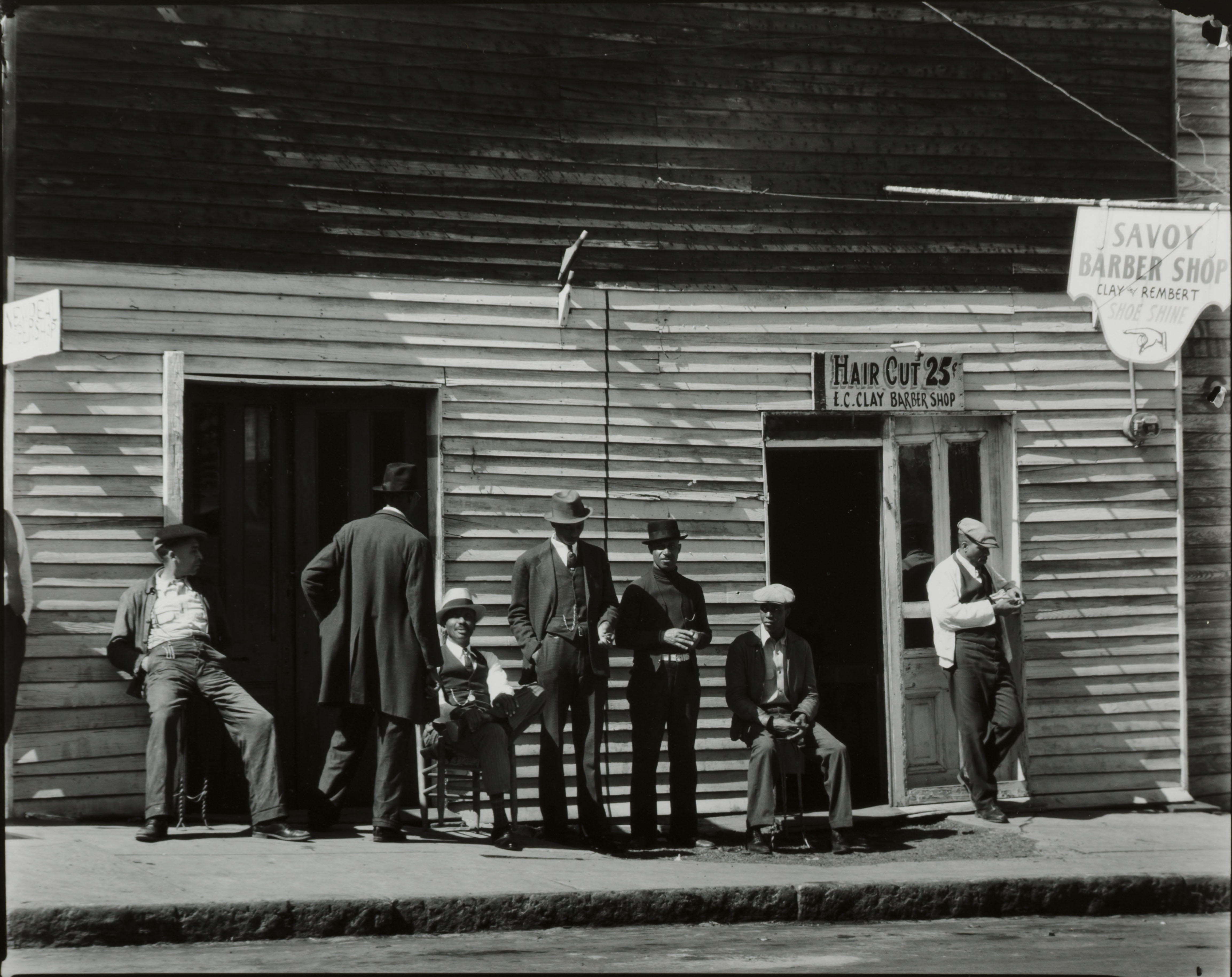 Savoy Barber Shop, Vicksburg, Mississippi
