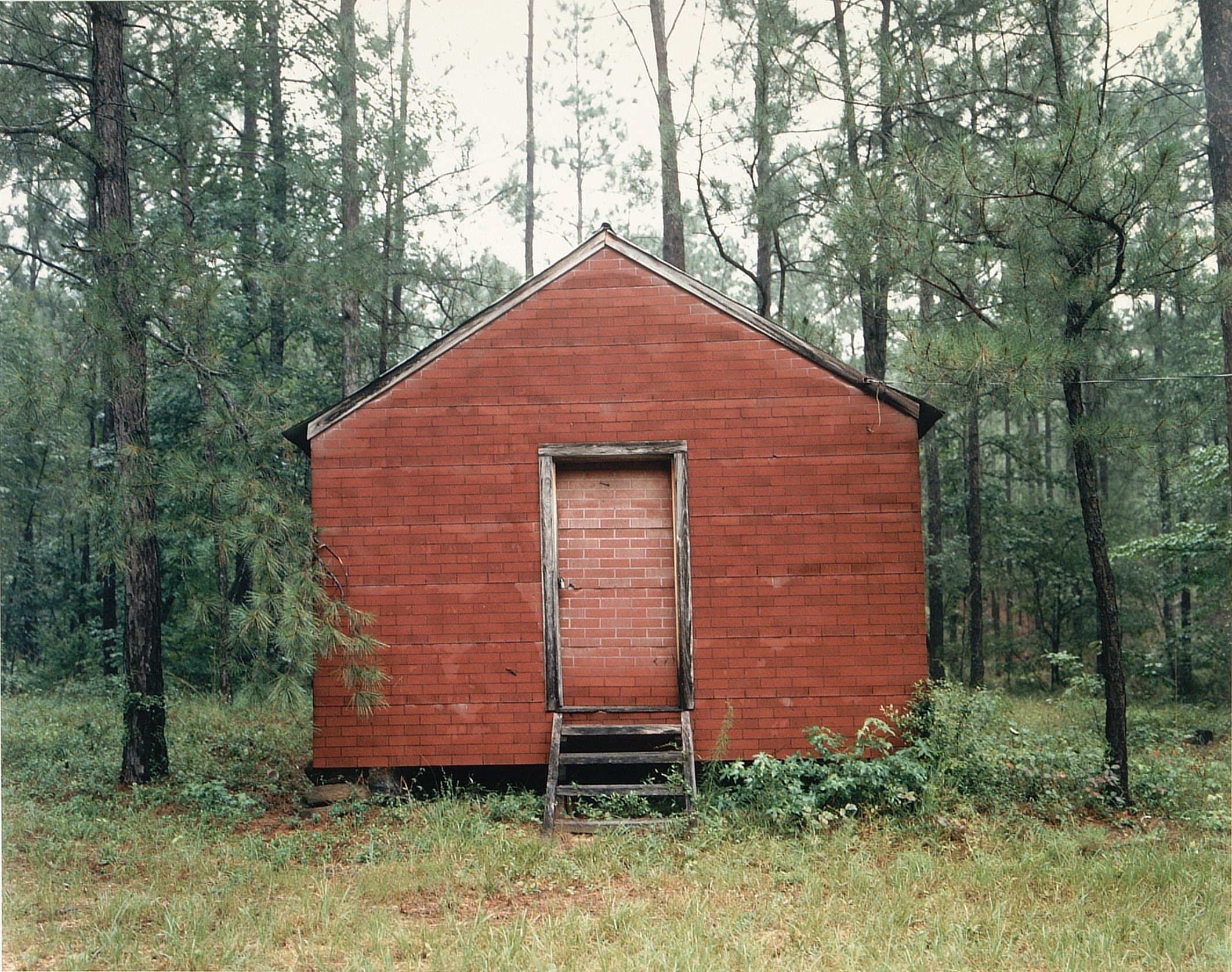 Red Building in Forest, Hale County, Alabama