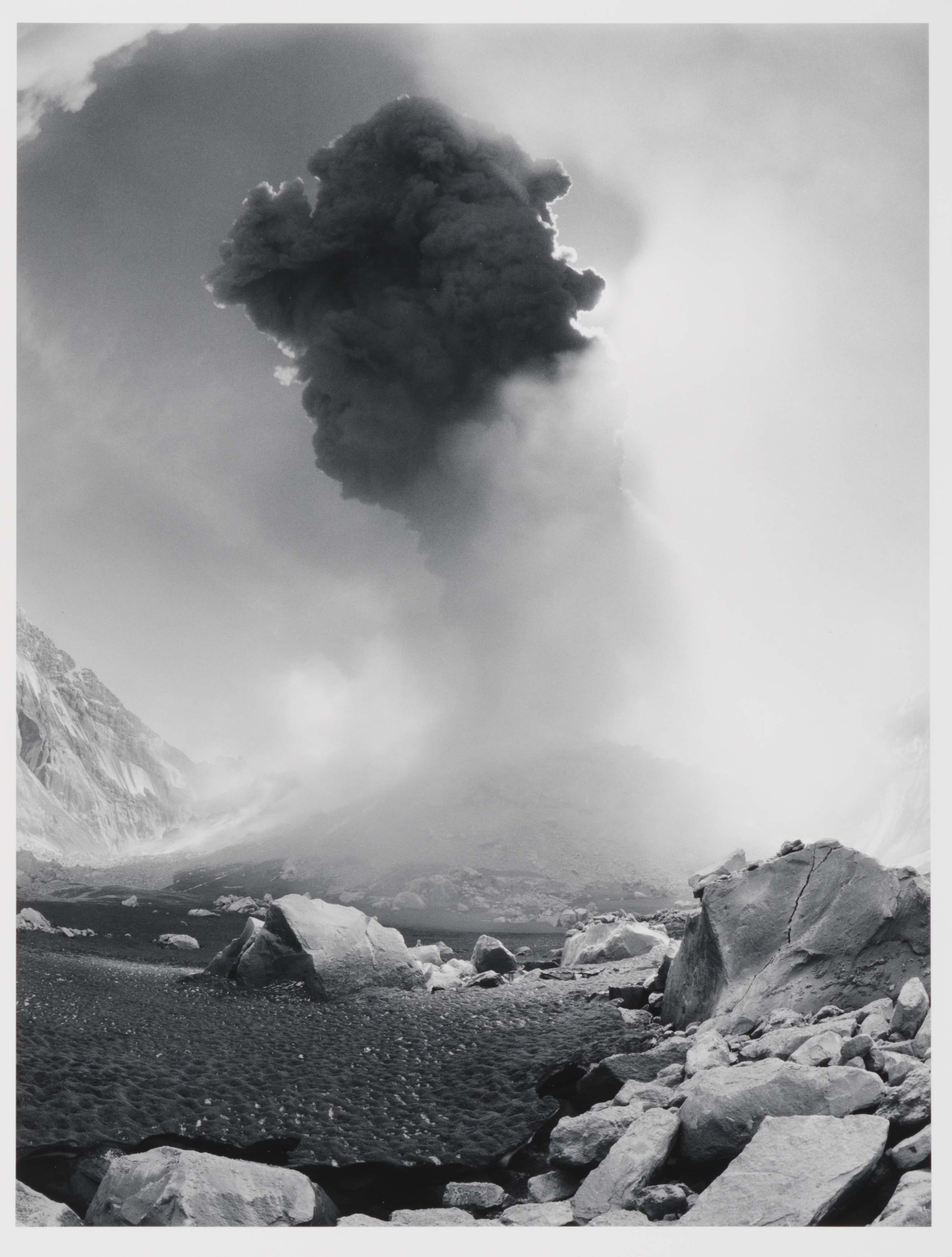 Eruption Inside the Crater of Mount St. Helens