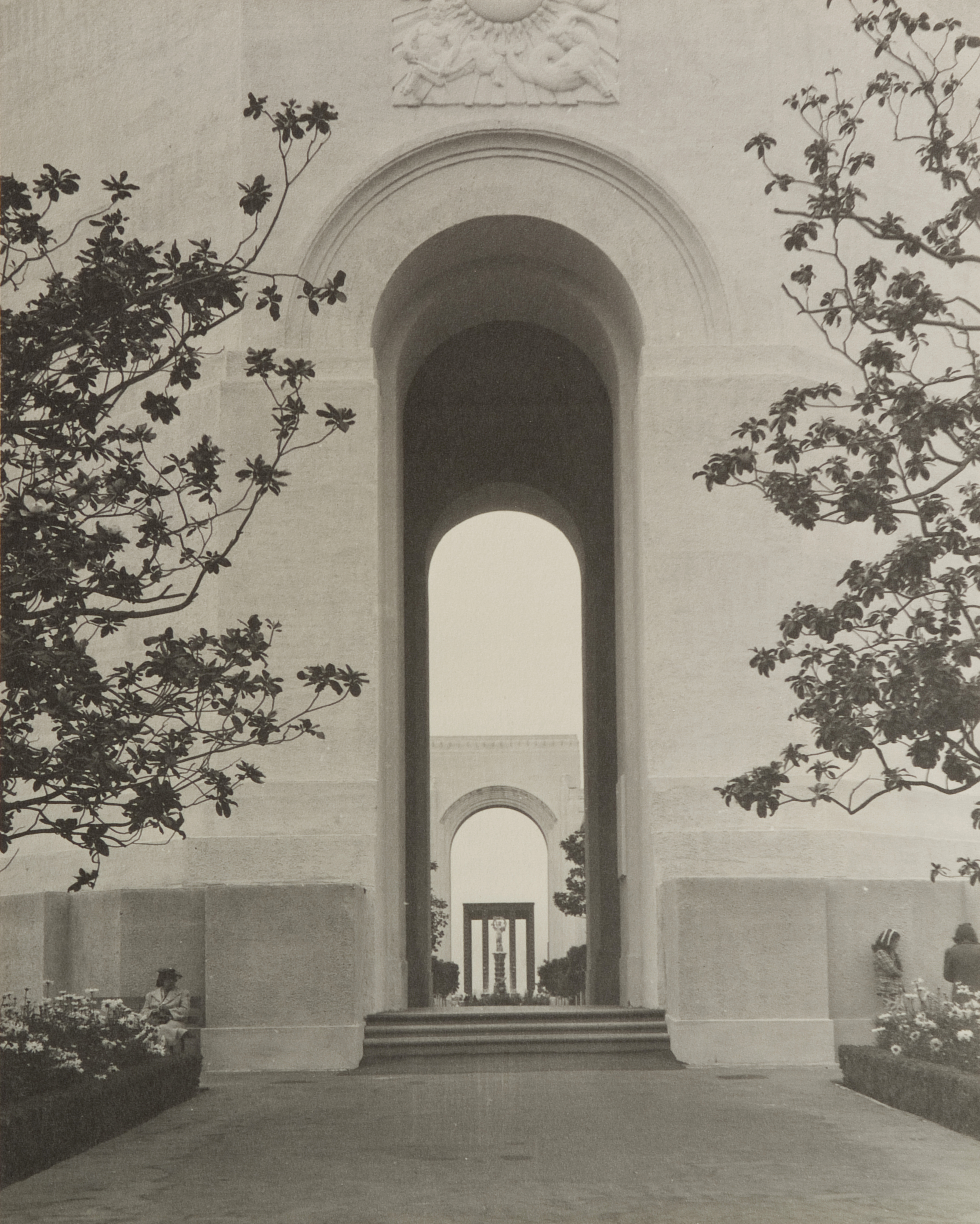 View of entrance to San Francisco Golden Gate International Exposition, Treasure