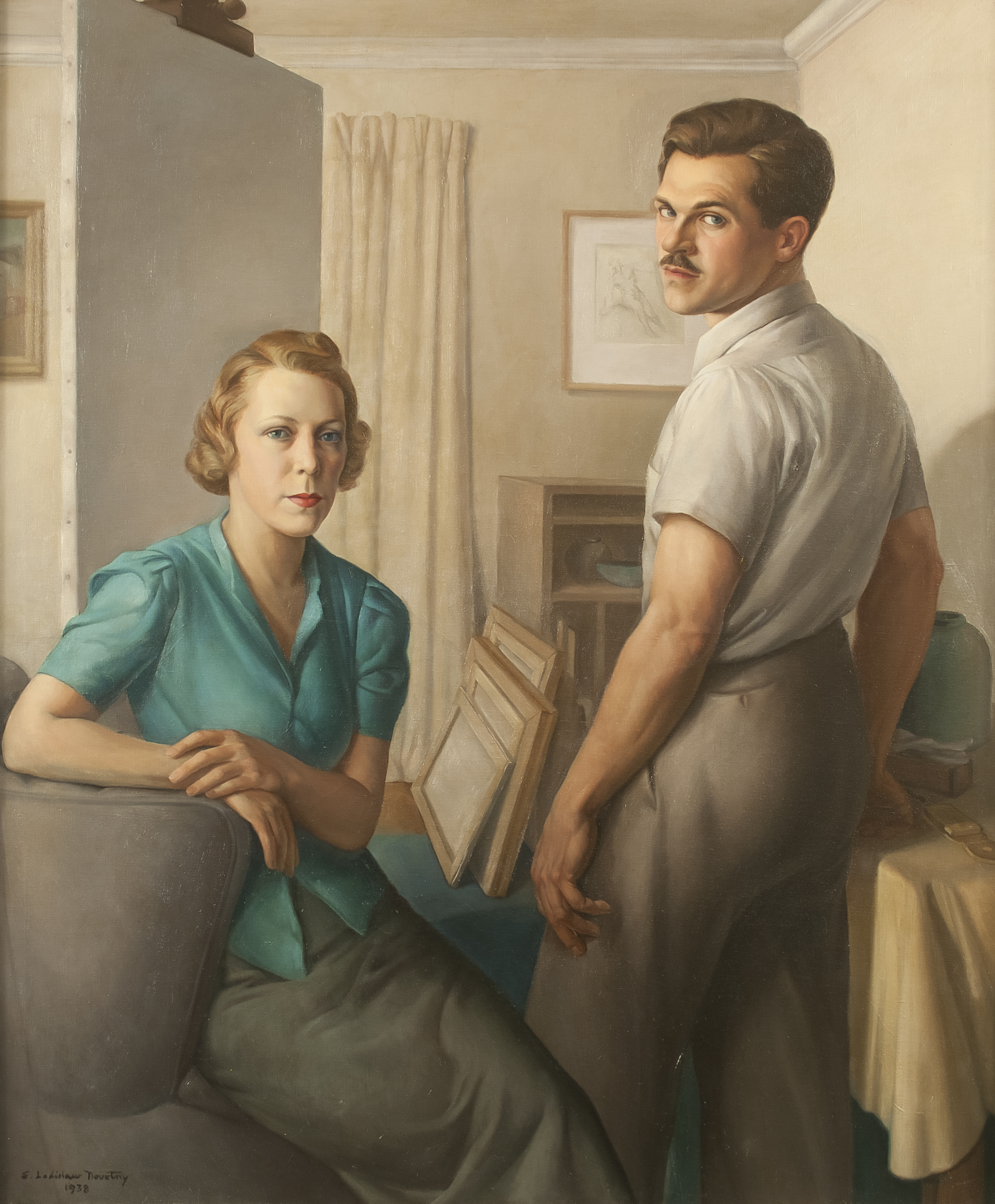 The Artist and His Wife