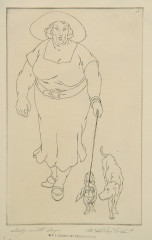 Lady with Dogs
