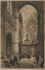 Interior Of Cathedral Of Burgos