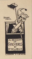 Stage Folk - A Book of Characters by Frueh