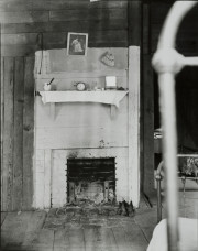 Fireplace, Burroughs House, Hale County, Alabama