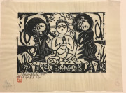 Gautama and Bodhisattvas