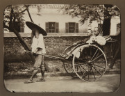 Untitled [Chinese ricksaw man]