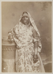 Untitled [Indian woman in native dress]