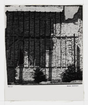 Untitled [Facade of brick wall]