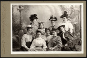 Untitled [group of women in fancy hats]