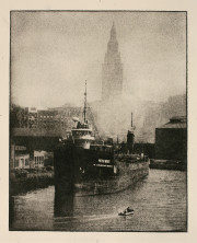 Freighter "Peter White" with Terminal Tower