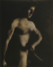 Self-Portrait with Knife, from Series 6
