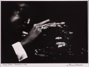 Miles Davis, Birdland, NYC (hands)
