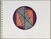 Study for Stained Glass Window (Oberlin, Ohio)
