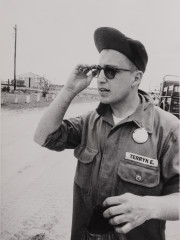 Air Force Missile Test Center man wearing sunglasses