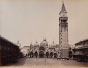 Basilica di S. Marco col Campanile (St. Mark’s basilica and bell tower), Venice