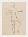 A Group of Drawings and Studies: Woman's Backside