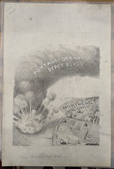 Untitled [Portage Ordnance Depot Blast]