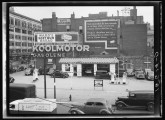 Gas Station and Gospel Mission, Cleveland, August 1937