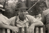 Spectators, County Fair, Central Ohio, August 1938