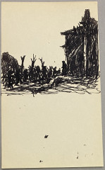 Untitled [Sketchbook of drawings in France]