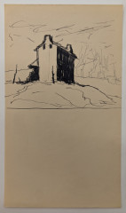 Untitled [Sketchbook of drawings in France]