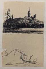 Untitled [Sketchbook of drawings in France]