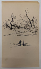 Untitled [Sketchbook of drawings in France]