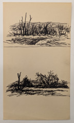 Untitled [Sketchbook of drawings in France]