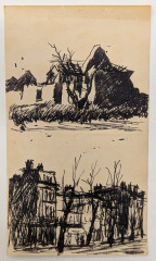 Untitled [Sketchbook of drawings in France]