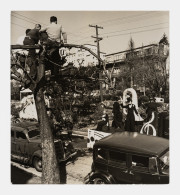 Coeds on Musical Float, Leap Year Parade, Campus of the University of California at Berkeley