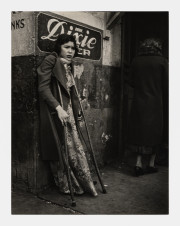 Cripple Girl Watching the Parade, Mardi Gras, New Orleans