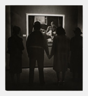 Couple Looking at 'Early Hour' by Karl Hofer, G.G.I.E., San Francisco