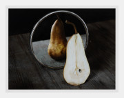 Half Pear and Mirror
