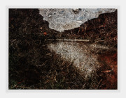 Tent-Camera Image on Ground: The Colorado River Looking South, Moab, Utah